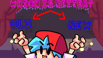 FNF Mods chart - BEFORE vs NOW