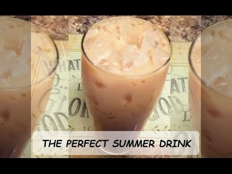 IF YOU DON'T DRINK COFFEE THIS IS A DELICIOUS & REFRESHING CAFFEINATED SUMMER DRINK.