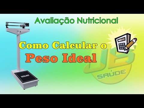 Como Calcular o peso ideal - Muito Fácil