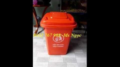 thùng đựng rác đạp chân y tế 15 lít màu trắng, thùng đựng rác dùng trong bệnh viện