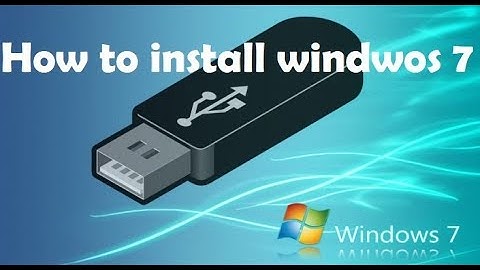 How to install Windows 7 from Pen Drive Easy Method  || Full Free