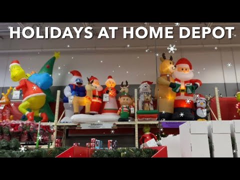 Holidays At Home Depot!! 🎅 🎄 ⛄️ ️ (Christmas 2023) #christmas # ...