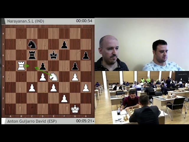 Krikor Vs Andreikin - Copa do Mundo FIDE 2019 - Primeira Partida Rodada1 