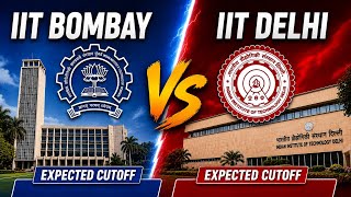 IIT Jee advanced Bombay vs Delhi Rank cut off #iitbombay #iitdelhi #iitjee