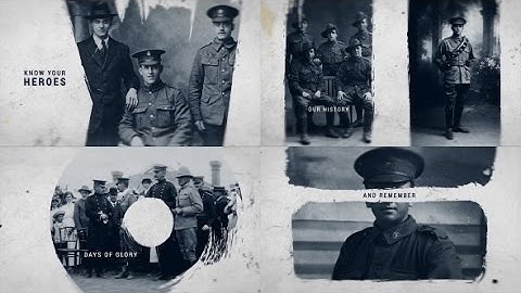 The History - After Effects Template