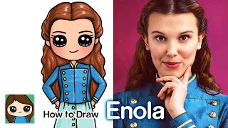 How to Draw Enola Holmes