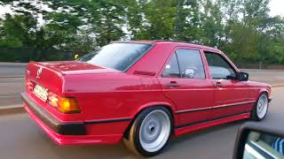 Mercedes W201 2,3turbo Rial Mesh 7 & 8x16"