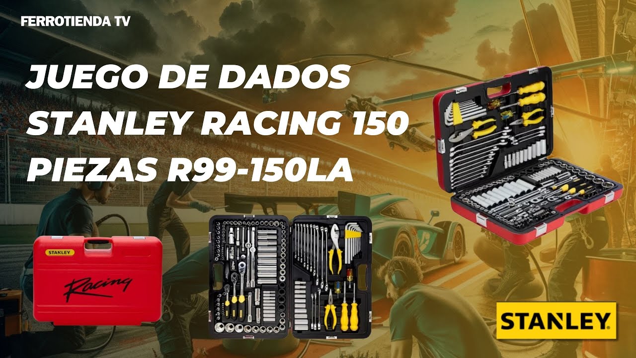 Set De Herramientas Stanley Racing 150 Piezas R99-150la