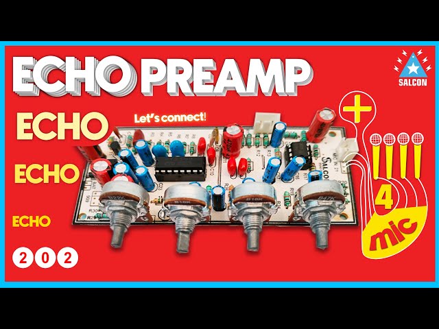 ECHO MIC PREAMP (4 Channel) (202) / Let's Connect! - YouTube