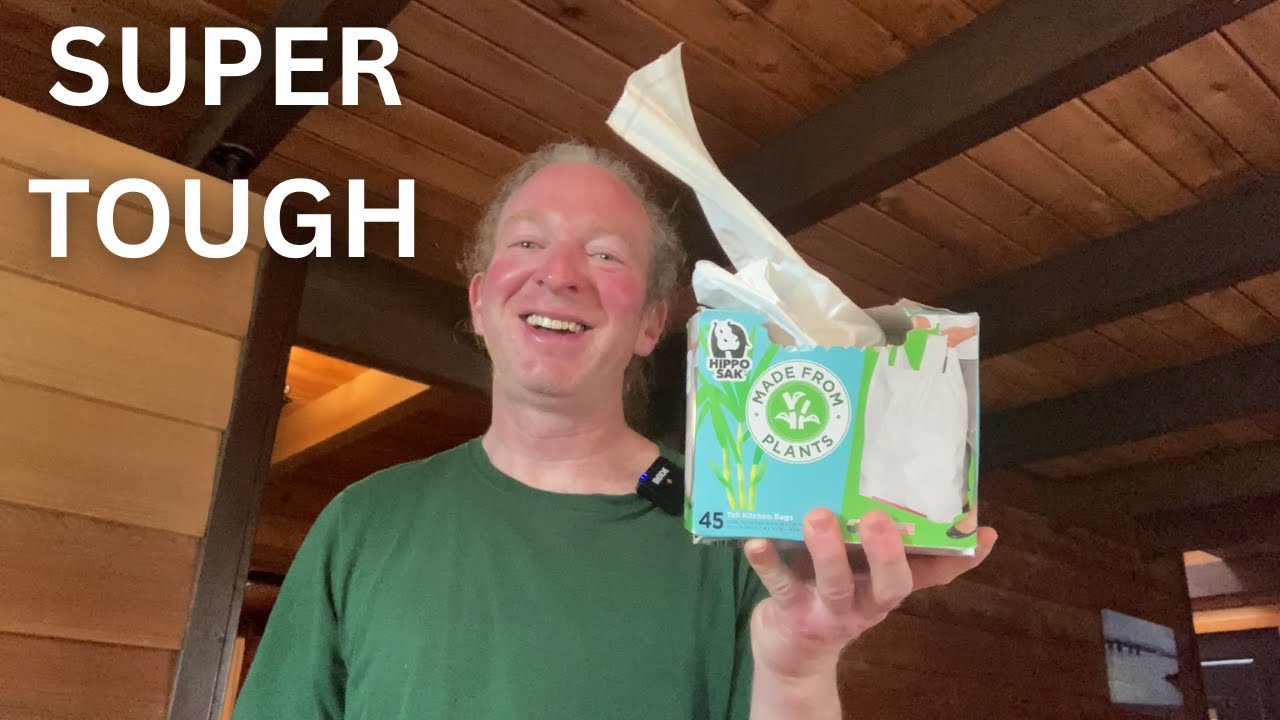 Plant Based Hippo Sak Tall Kitchen Bags with Handles YouTube