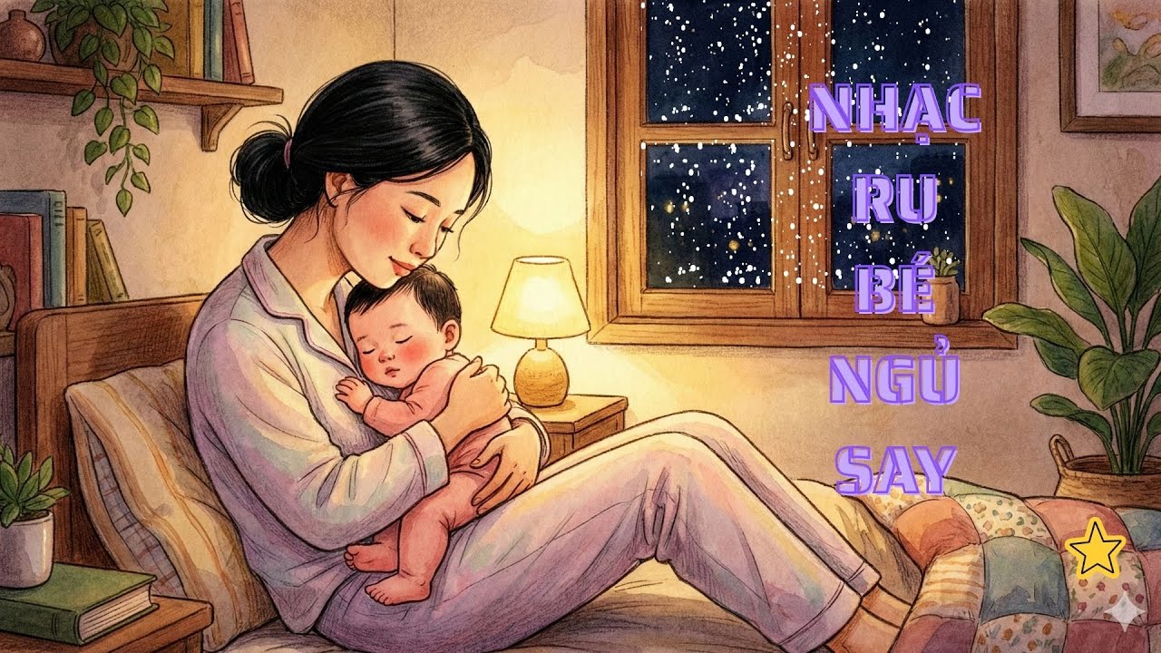 Nhạc Ru Bé Ngủ Ngon | Giai Điệu Nhẹ Nhàng, Êm Đềm Giúp Bé Dễ Vào Giấc | Tinco Tv #nhạcrubéngủngon