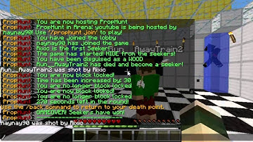 Minecraft Bukkit Plugin - Prop Hunt - hide and seek!