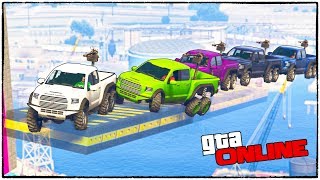 КАК ВООБЩЕ ТАКОЕ ВОЗМОЖНО?! НЕВИДИМЫЙ ЛАБИРИНТ НА ОГРОМНОЙ ВЫСОТЕ В GTA 5 ONLINE (ГТА 5 ГОНКИ)