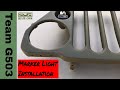 Installation Of The Left And Right Marker Lights On A Willys MB