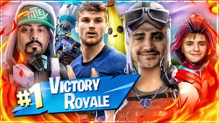 FORTNITE 20+ KILLS WIN MIT TIMO WERNER, AMAR & ELDOS🔥😂 Lustige Talks + Geile Runden💥