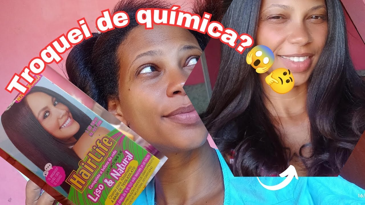 Usei Hair life pela 1° vez 😱 #relaxamento #novex #hairlife