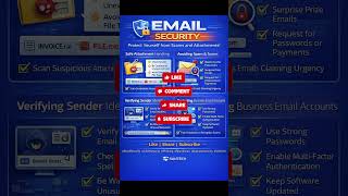 Email Security Tips📧 | Avoid Scams,Fake Senders & Dangerous Attachments #emailsecurity#CyberSecurity