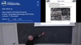 Theoretical Seismology (ESP-SEIS) Lecture 2