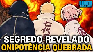 BOMBA! ONIPOTÊNCIA OTSUTSUKI QUEBRADA! - BORUTO CAP34 DETALHES