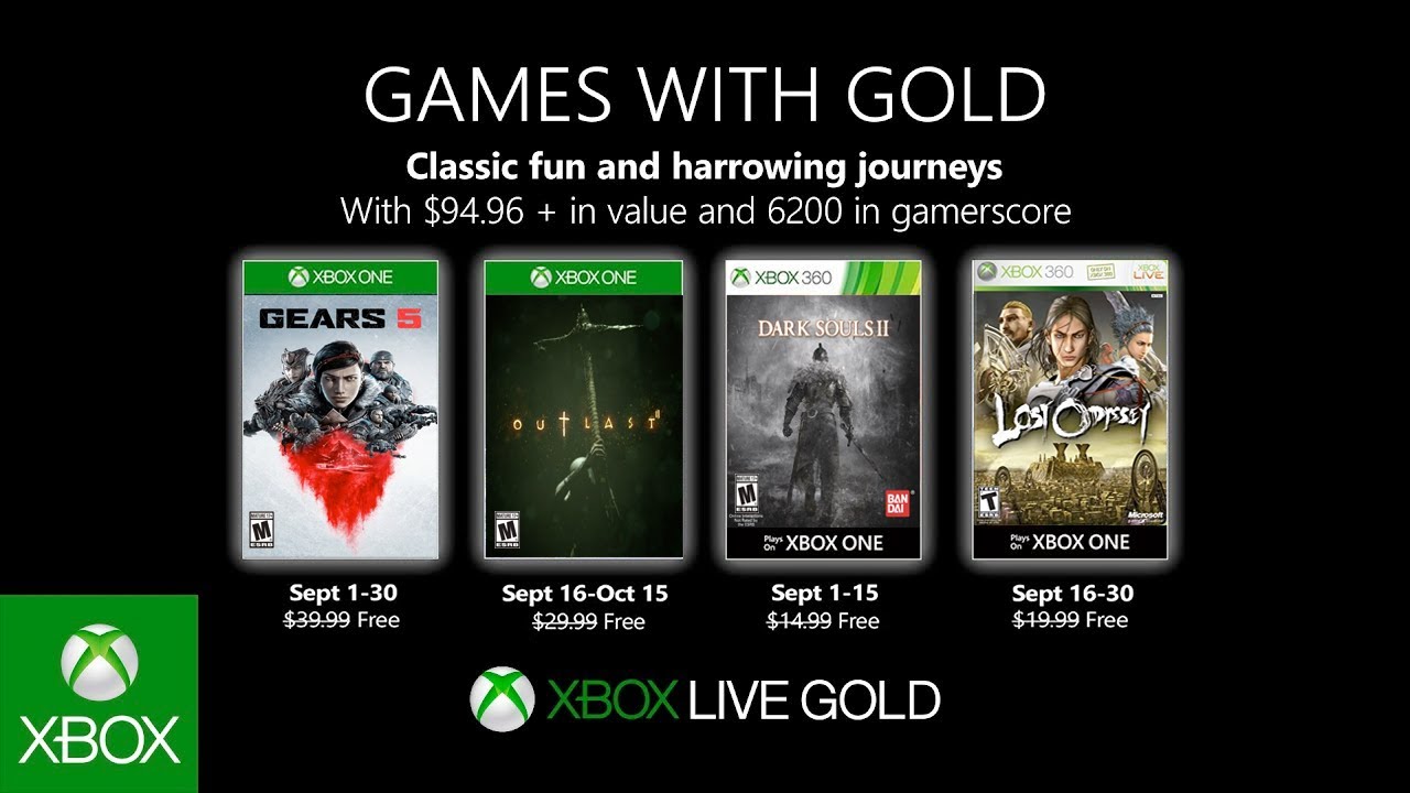 Xbox Games with Gold for October 2020 - Pureinfotech