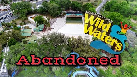 Silver Spring’s Wild Waters Water Attraction | Abandoned | **Drone overlook