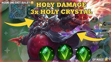 Holy damage bane OP mage build 2025 #mlbb 