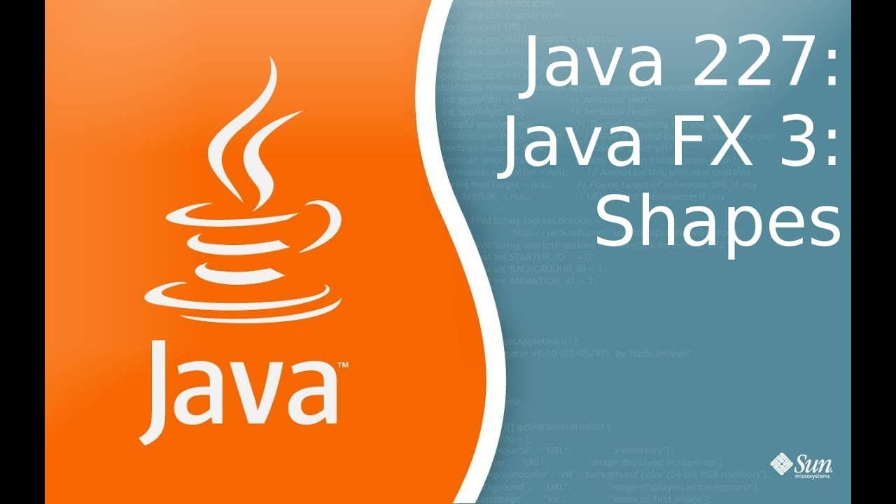 Урок Java 227: FX 3: Shapes - YouTube