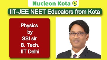 IIT JEE Physics / Fluid mechanics1 / Pressure variation / inclination of liquid surface SSI sir kota