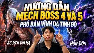 Justice Online Eternal Night Star City Boss 4-5 Mechanic Guide Version 1.3.1 !!!