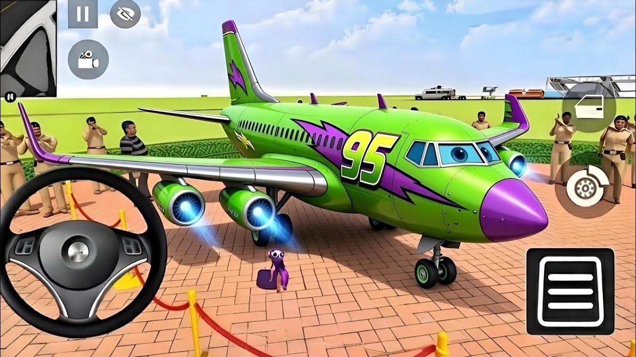 🤑Indian Thift Auto Simulator🤩Indian Showroom Purchase😲Indian Police Wali Luxury Aroplane & Car🥳 Game