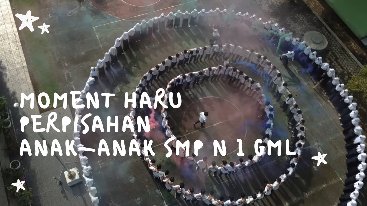 Gaya Kekinian Lulusan 2022 SMP N 1 GML #Perpisahan #tiktok #layarsetapak