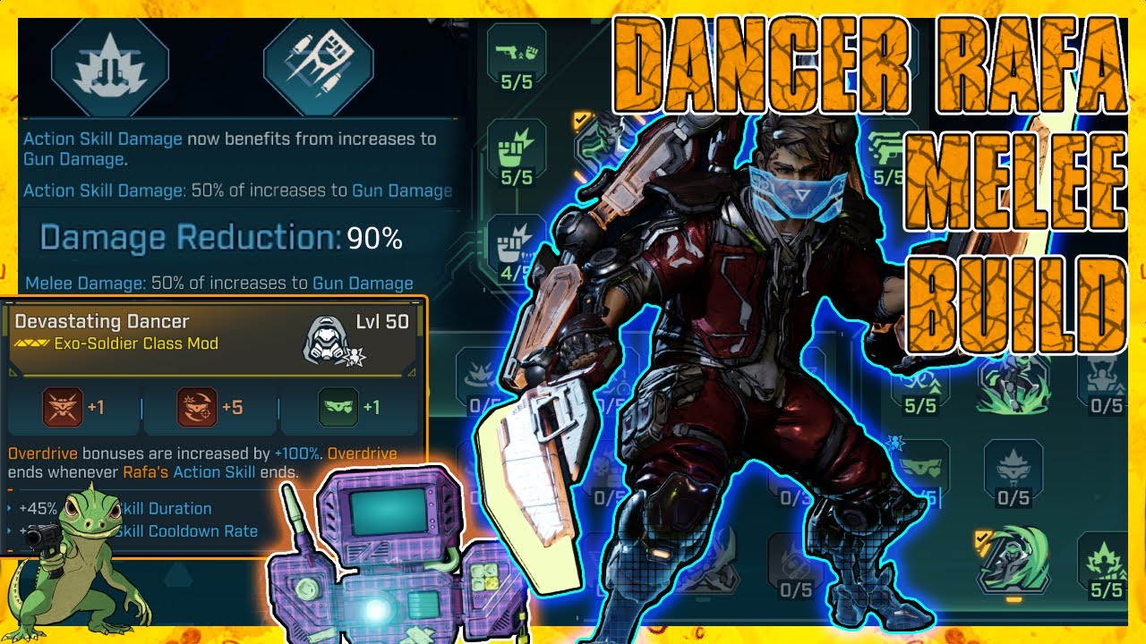 Ranger Rafa Build The Ultimate Survivable Melee Rafa Build | Borderlands 4 Rafa Build ...