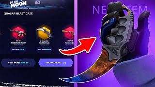 I GOT EXPENSIVE KNIFE FROM FREE CASES ON SKINCLUB ! SKINCLUB PROMO CODE 2025 ! SKINCLUB 2025 !