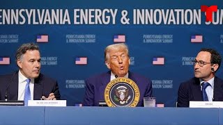 Trump announces multi-million dollar energy investment from Pennsylvania | Telemundo English