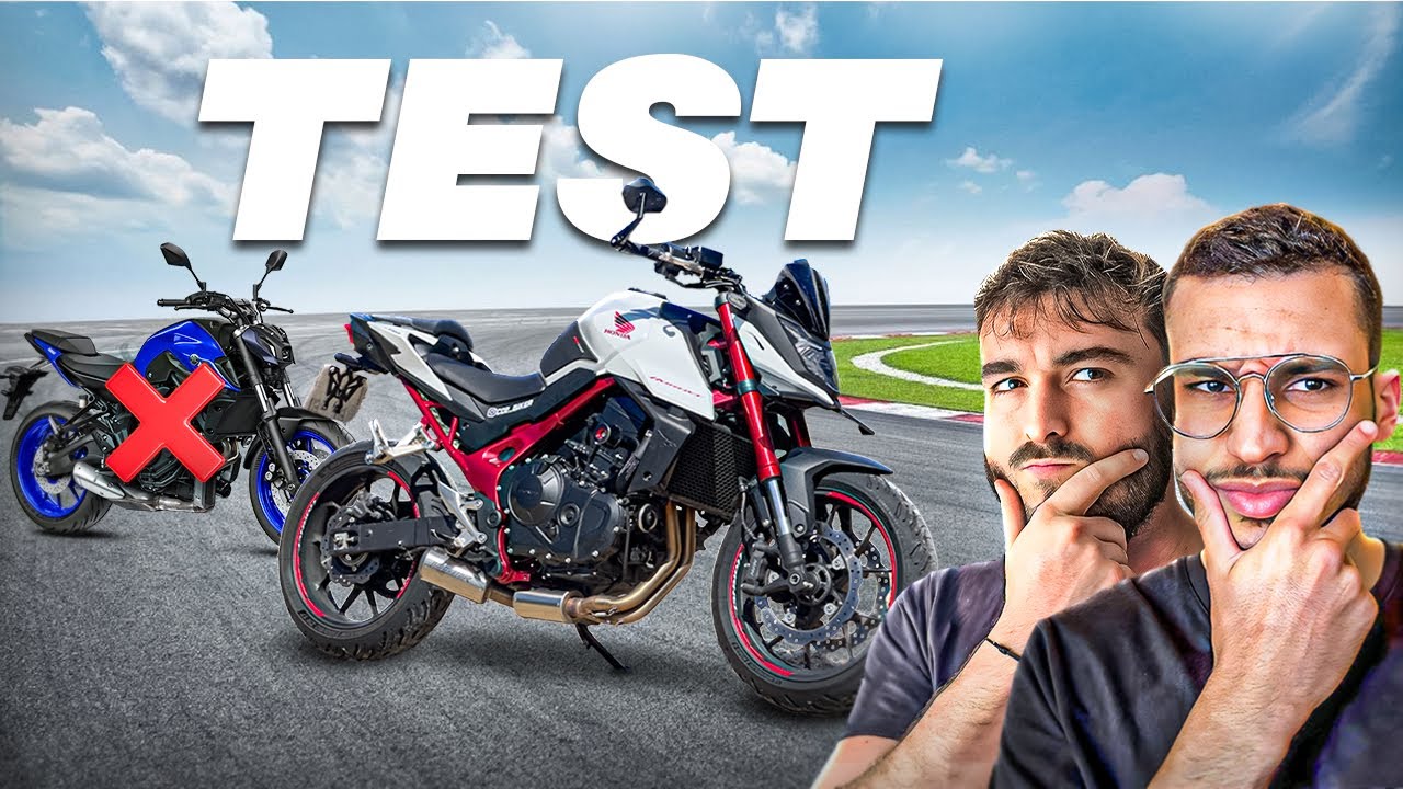 LA MT07 À LA POUBELLE | TEST CB750 HORNET