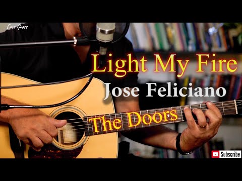 Light My Fire Jose Feliciano Doors Acoustic Guitar Cover 