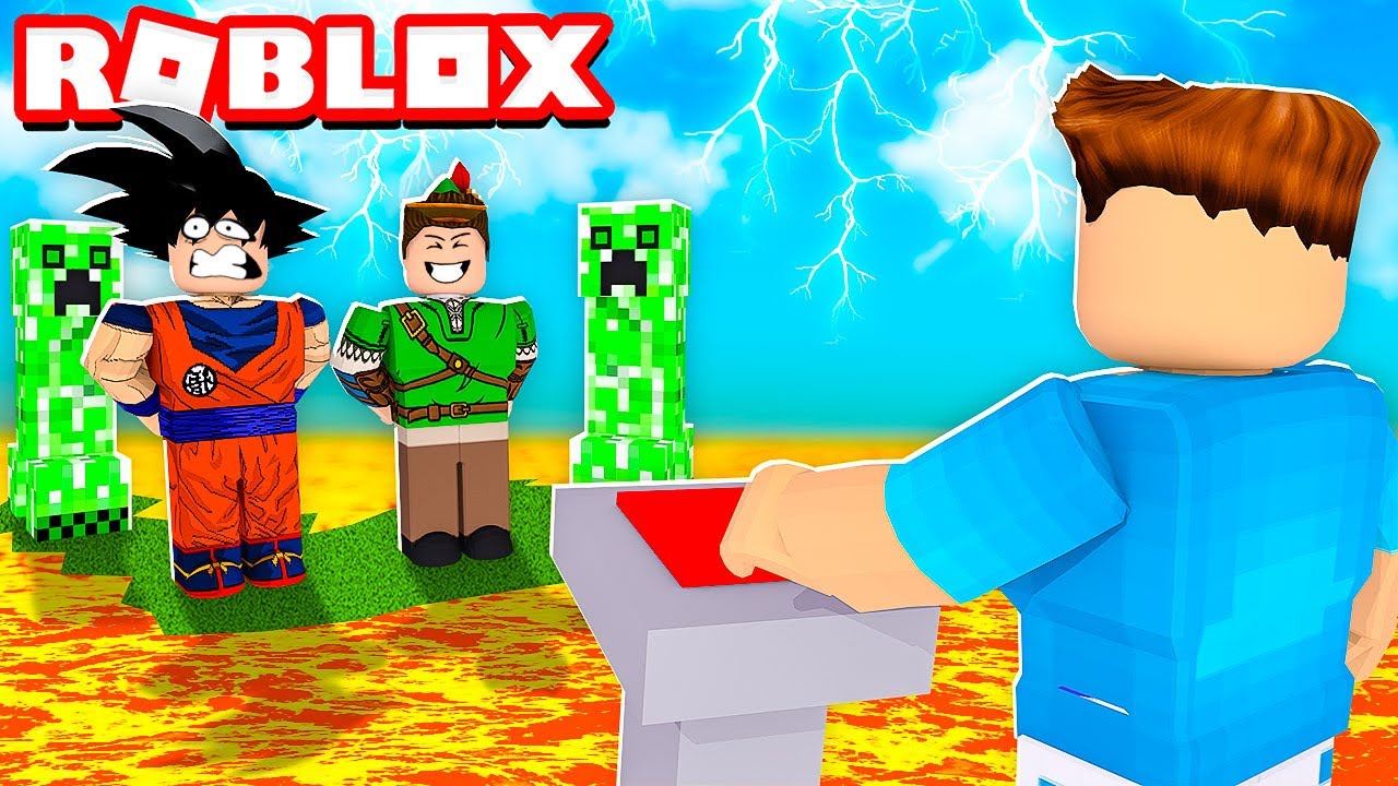 NOOB VS PRO: NÃO PRESSIONE O BOTÃO NO ROBLOX 3!! 