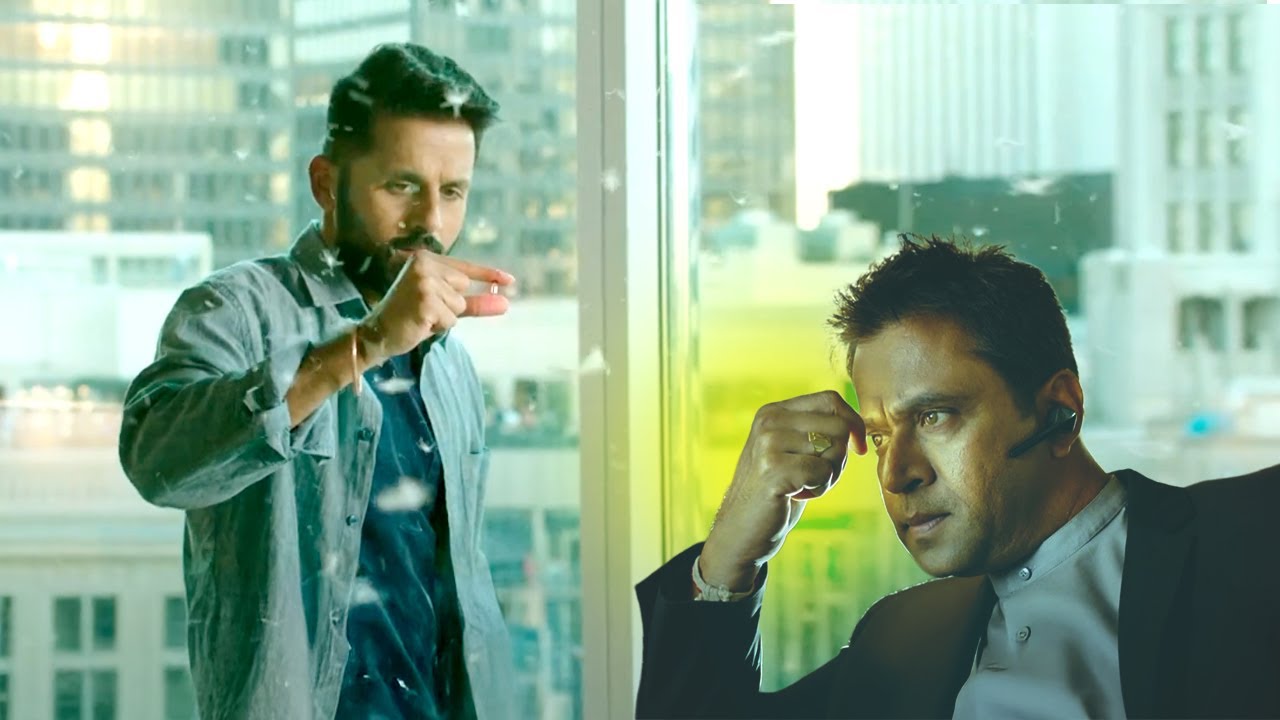 क्या Arjun Sarja के गुंडे Nithin को पकड़ पाएंगे | LIE Best Action Scenes | Megha Akash