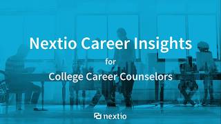 Nextio Career Insights for Career Counselors