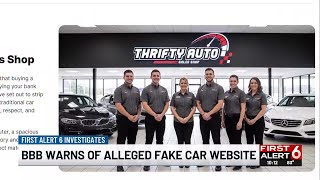 BBB warns of alleged fake car website