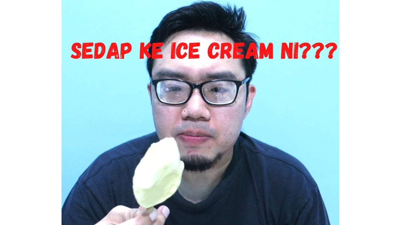 Ice Cream Viral!! Ice Cream Musang King!! Sedap!! YouTube