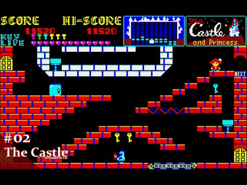 Play】PC-8801 The Castle（ザ・キャッスル） - YouTube