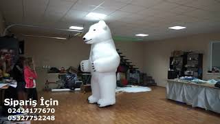 beyaz kutup ayı kostumu Resimi