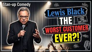 The Most FRUSTRATING Customer Interaction Ever! 🤣 | Lewis Black Comedy Stand Up