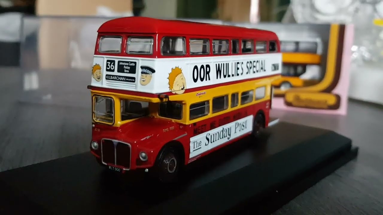 Model Bus EFE Road Clydeside Scottish Park Royal AEC Routemaster (RML) (Oor Wullie's)