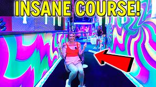 Mind Blowing ONE OF A KIND Mini Golf Course! - It's CRAZY!