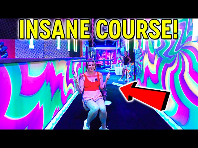 Mind Blowing ONE OF A KIND Mini Golf Course! - It's CRAZY! class=