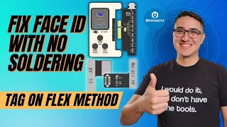 Unbelievable! Easily Fix Face ID Without Soldering - AY A108 Box Tag On Flex Tutorial Revealed