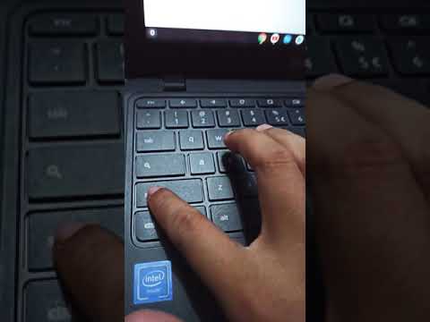 Video: Bagaimanakah cara menghidupkan Caps Lock pada Chromebook saya?
