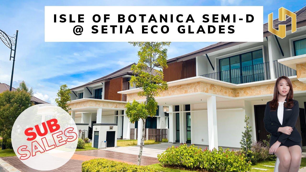 Semi-D | Isle of Botanica @ Setia Eco Glades Cyberjaya | 41x80 3140sqft | 4+1R5B | House Tour 🏡